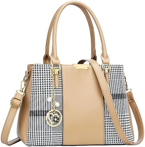 KKXIU Trendy Tote Bag for Women Lightweight Oxford Big Capacity Shoulder Purses and Handbags