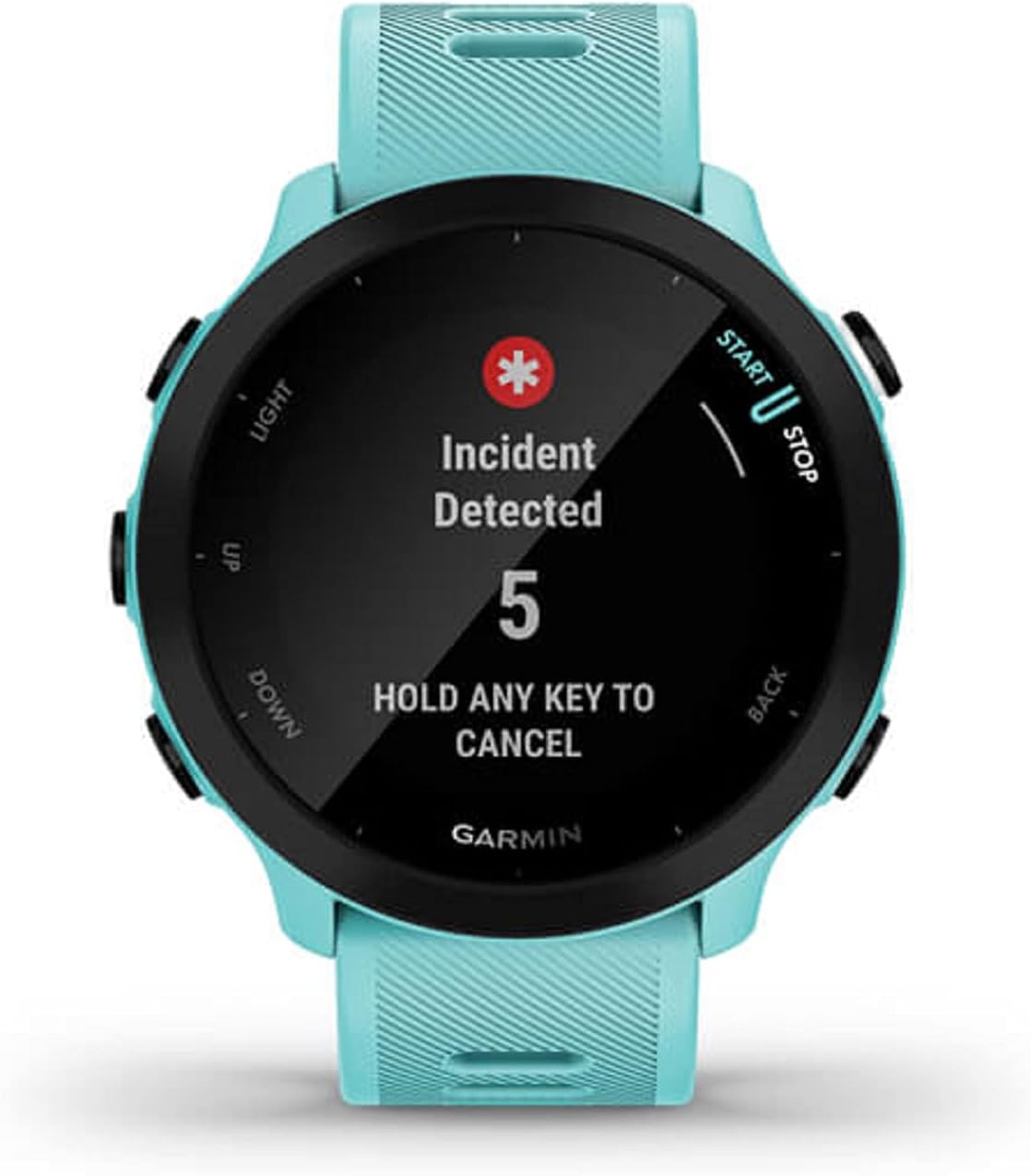 Garmin Forerunner 55, GPS Running Watch with Daily Suggested Workouts, Up to 2 Weeks of Battery Life, White