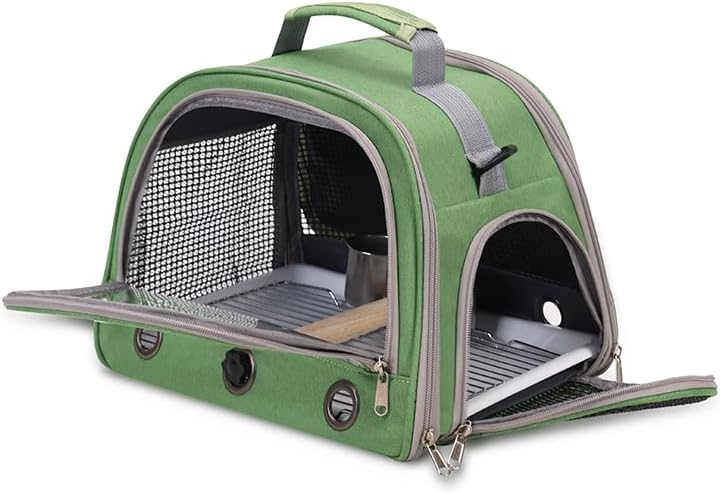 Bird Travel Carrier Bag, Portable Small Bird Parrot Parakeet Carrier