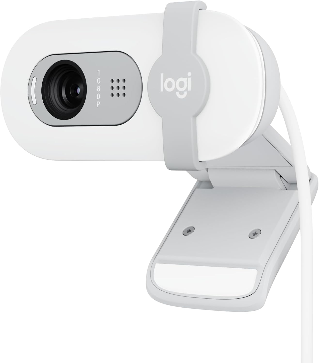 Logitech Brio 101 Full HD 1080p Webcam for Meetings and Streaming, Auto-Light Balance, Built-in Mic, Privacy Shutter, USB-A, for Microsoft Teams, Google Meet, Zoom and More - Black