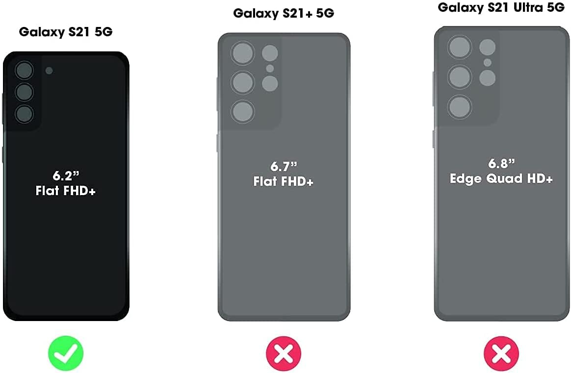 OtterBox Defender Series Rugged Case & Holster for Samsung Galaxy S21 5G (ONLY) Non-Retail Packaging - Black - with Microbial Defense
