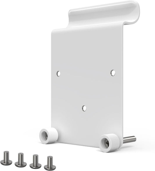 OkeMeeo No-Drill Vinyl Siding Mount for Eufy SoloCam S340, Solocam E30 and 4G LTE Cam S330(White, 1 Pack) - PuriLite