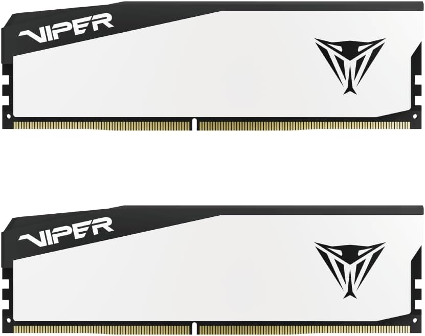 Patriot Viper Elite 5 DDR5 RAM 64GB (2X32GB) 6000MT/s CL30 1.35v UDIMM Desktop Gaming Memory Kit Compatible with Intel XMP/AMD Expo - VEB564G6030KW