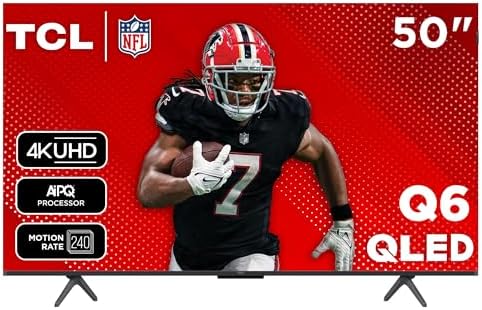 TCL 65-Inch Q65 QLED 4K UHD Smart TV with Google TV (65Q651G-CA, 2024 Model) Dolby Vision, Dolby Atmos, HDR Pro+, Game Accelerator Enhanced Gaming, Voice Remote, Works with Alexa, Streaming Television