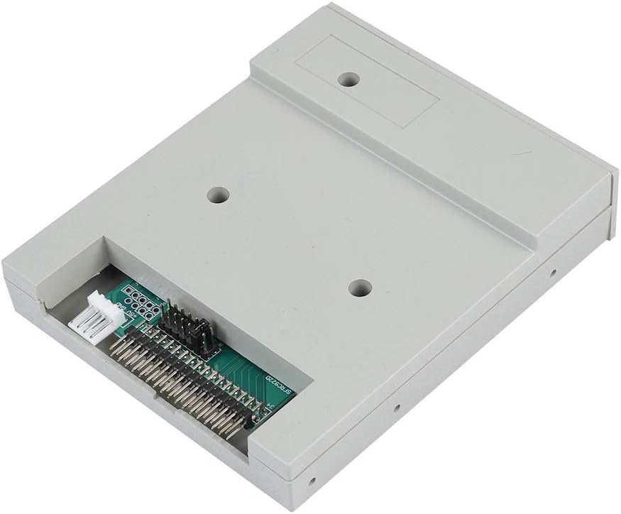 SSD Floppy Drive,Tangxi SFR1M44-U 3.5in 1.44MB USB SSD Floppy Drive Emulator+CD Screws,Plug and Play,Easy to Install,Gray