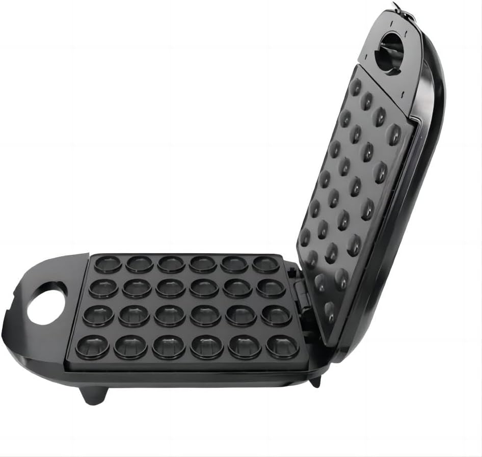 Mini Maker Waffle Maker 5“ Non-Stick Waffler Iron Stuffler Stuffed Wafflera Adjustable Browning Control, Heart, Azure