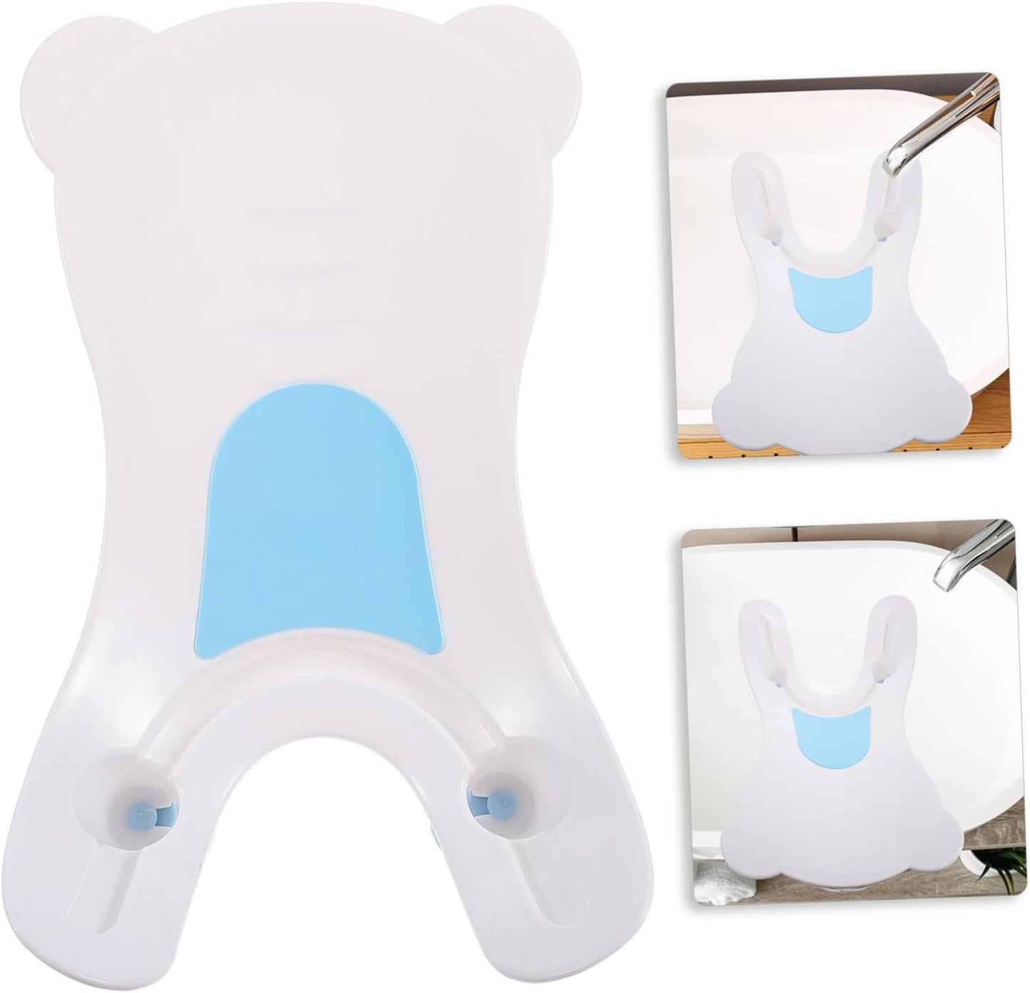 Totority Boy Girl Bathtub Seat Portable Sink Bathtub for Newborns Wash Tub Rinse Cup Bath Accessories for