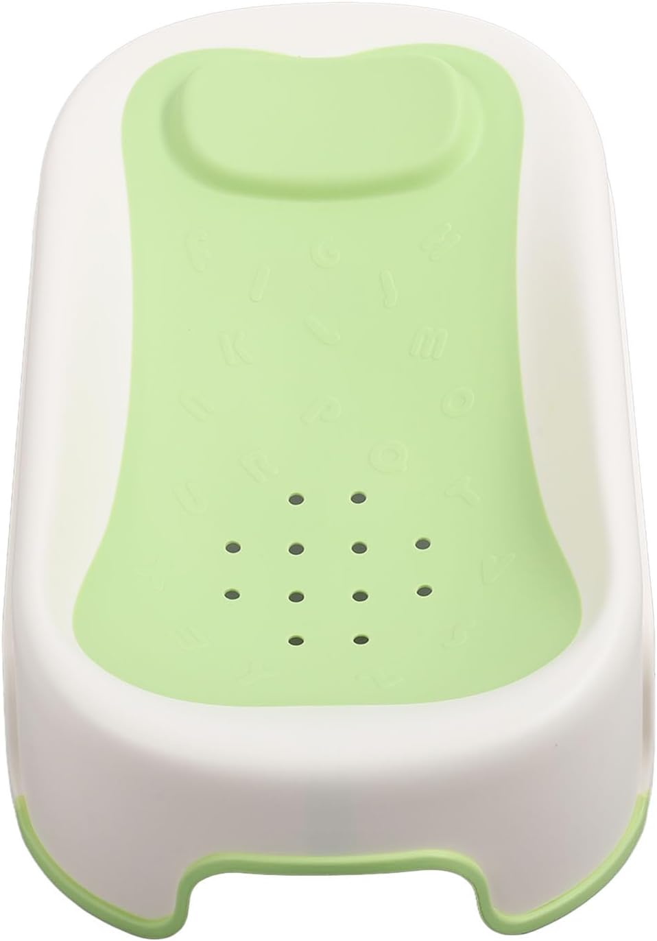 Baby Bather, Clean Rinse Baby Bather with Mesh Holes Non Slip Infant Bathtub Support Newborn Shower Stand for Use on the Counter, in the Sink or in the Bathtub 29.5 X 52cm / 11.6