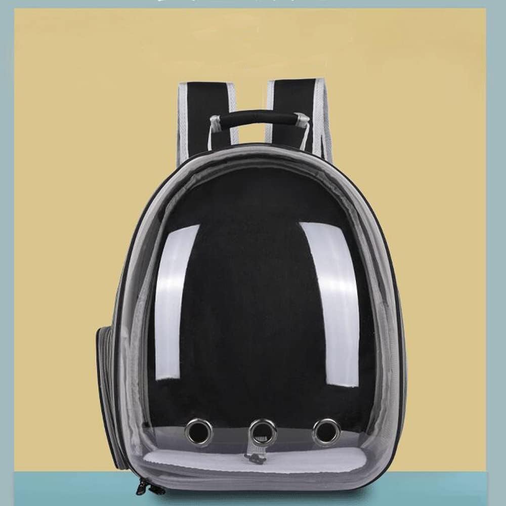 Cat Backpack Carrier Pet Dog Expandable Carriers Bag with Space Capsule Clear Bubble Window for Kitten Small Puppy and Bunny Cats Travel Hiking Walking Outdoor Use