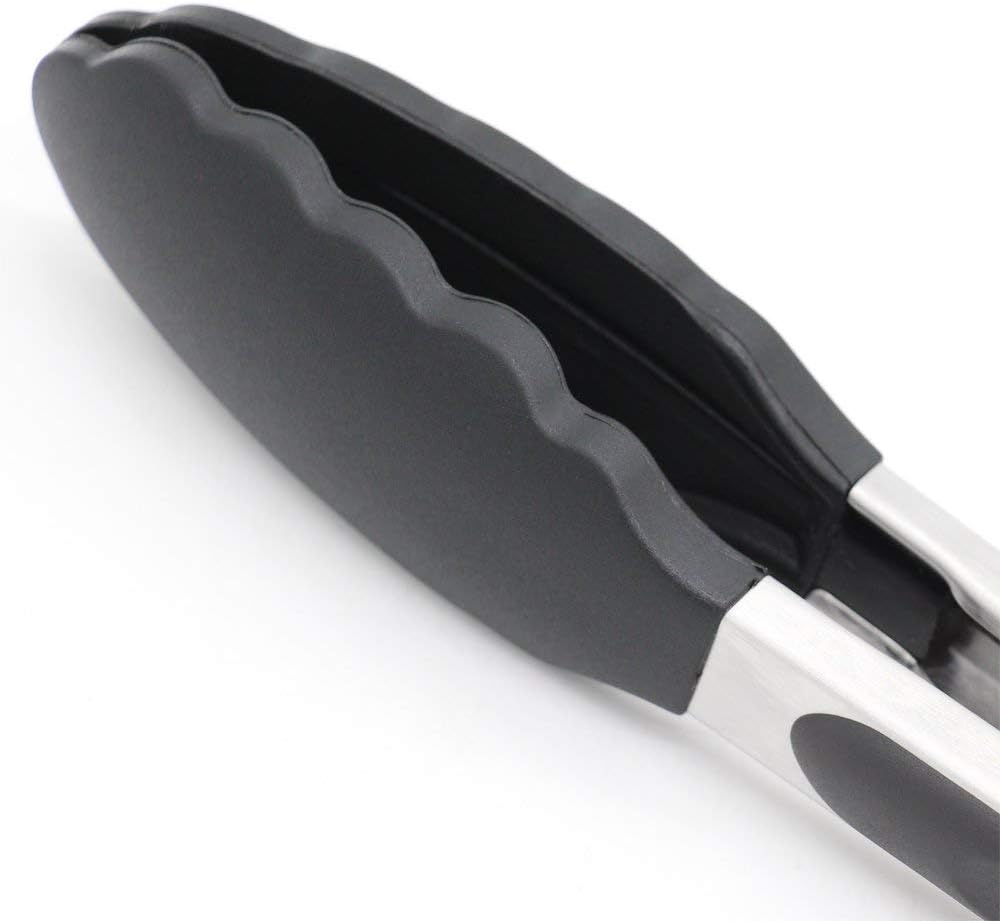 Purilite Select Silicone & Stainless Steel Kitchen Tongs