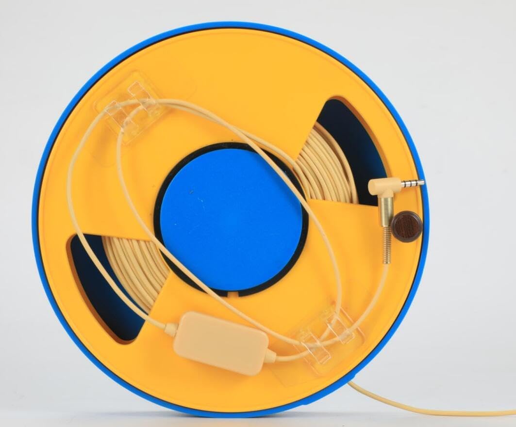 360° Underwater Fishing Camera with 5 Inch Portable Monitor Night Performance Fishfinder 1000 TVL 30M Cable