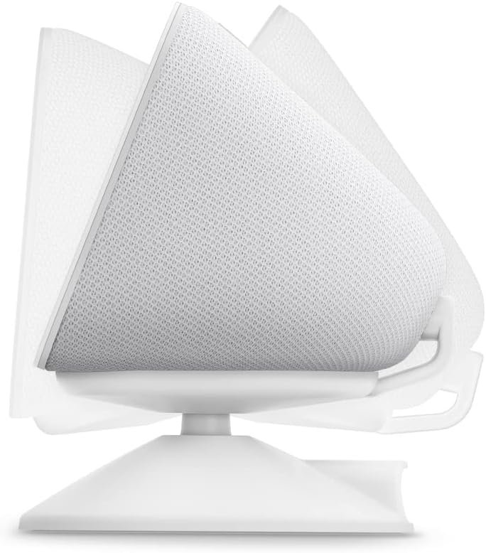 Echo Show 5 (3rd Gen) Adjustable Stand with USB-C Charging Port | Glacier