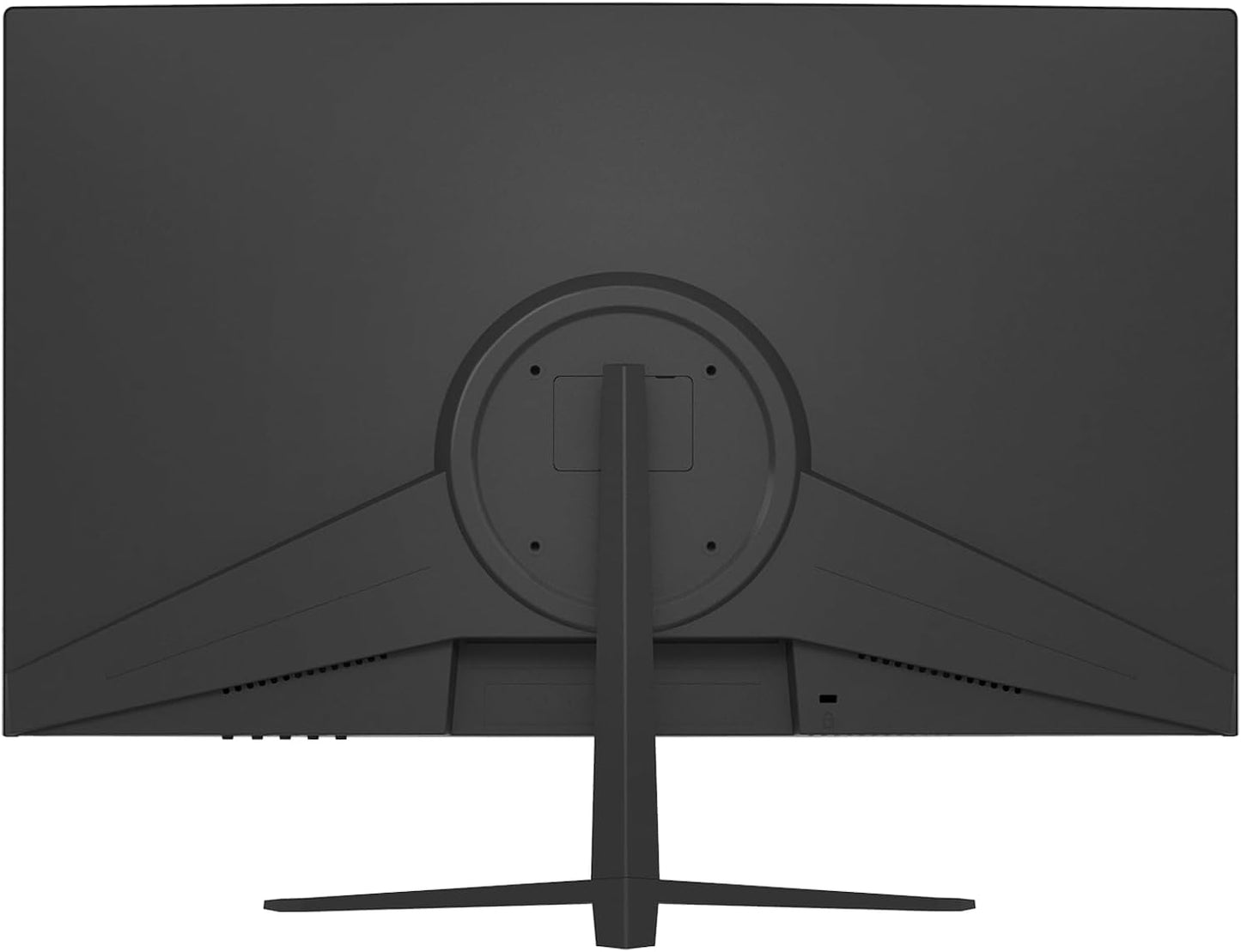 CRUA 32'' Curved Gaming Monitor, 160Hz/144Hz 4K UHD(3840 * 2160P) White Computer Monitor, 1500R VA Screen, Supports Freesync, 120% sRGB, Built-in Speakers, RGB Lighting, Wall Mountable,HDMI 2.1&DP 1.4