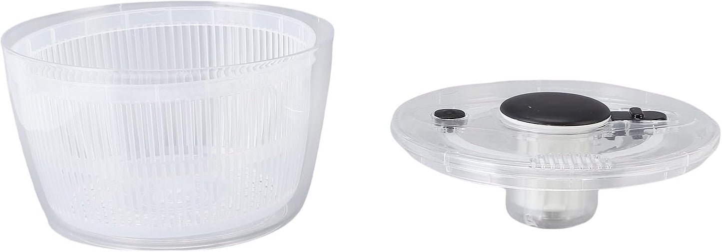 Generic Vegetable Washer Dryer, Anti Slip Base Salad Spinner PP for Home (Large Size(21x15in))