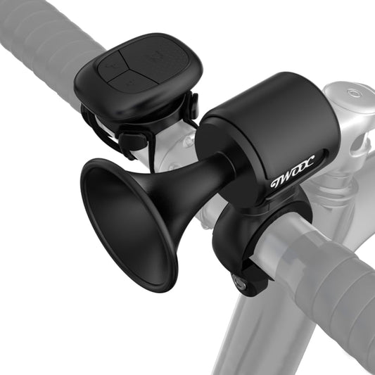 LESOVI Electric Bike Horn, 120dB Electronic Bicycle Bell with 300mAh Rechargeable Battery Operated/IPX5 Waterproof, Loud Bike Bell for Adults/Kids