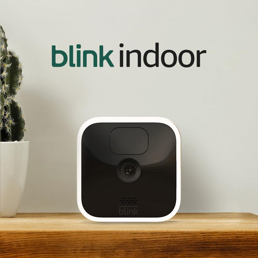 Blink Indoor (3rd Gen) – wireless, HD security camera with two-year battery life, motion detection, and two-way audio – 5 camera system