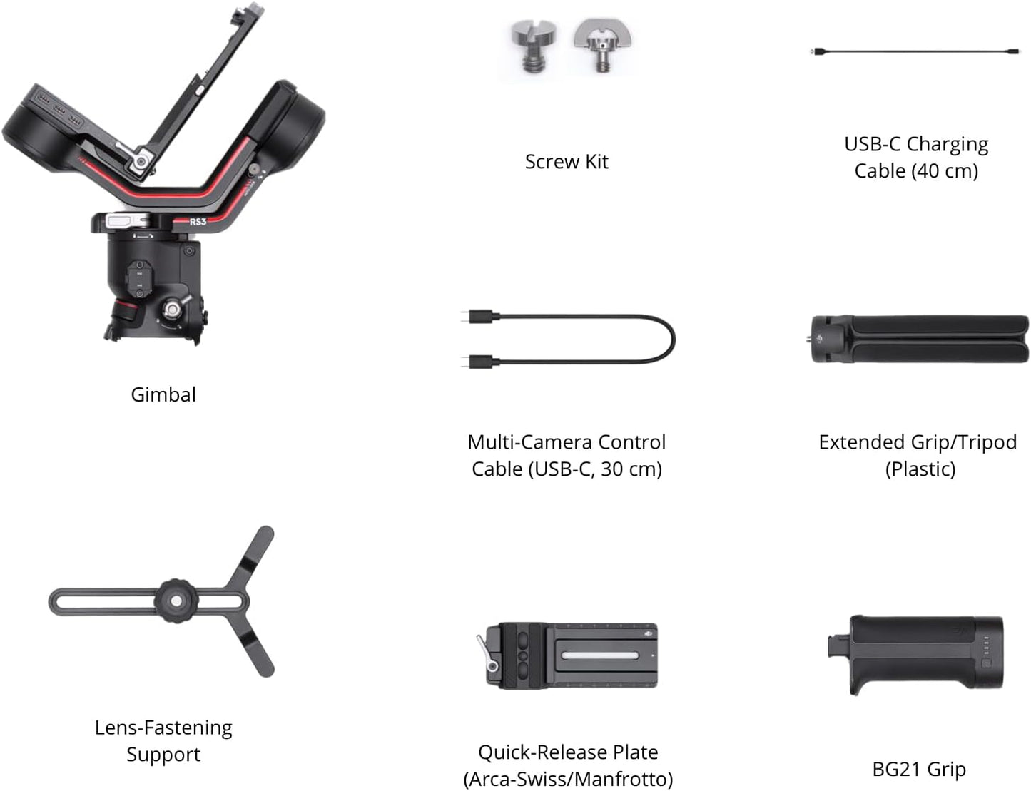 DJI RS 3 Mini, 3-Axis Gimbal Stabilizer for Cameras Canon/Sony/Panasonic/Nikon/Fujifilm, 2 kg (4.4 lbs) Tested Payload, Camera Stabilizer, Camera Gimbal with Native Vertical Shooting