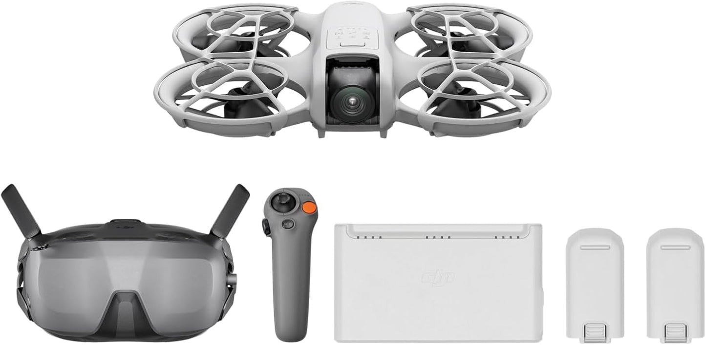 DJI Mini 4K Camera Drone Combo, Drone with 4K UHD Camera for Adults, Under 249 g, 3-Axis Gimbal Stabilization, 10km Video Transmission, Auto Return, 2 Batteries for 62-Min Max Flight Time, QuickShots