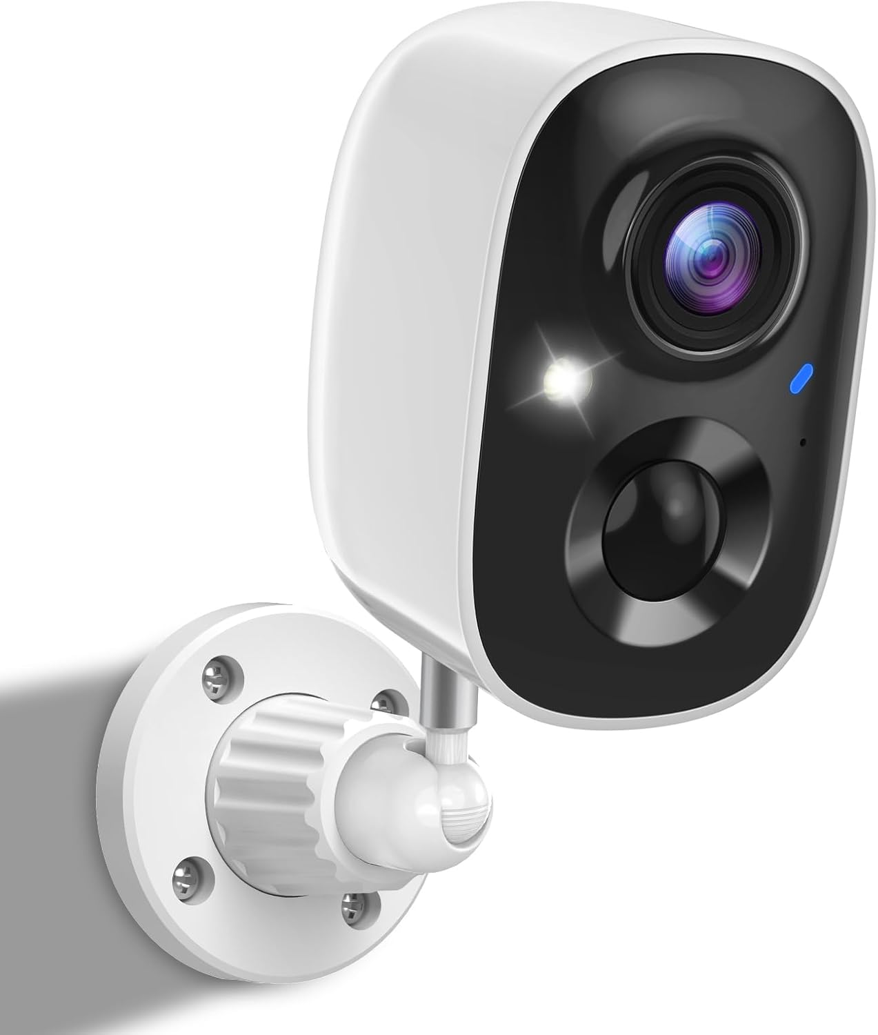 MaxiViz Wireless Camera Outdoor, Battery Powered Security Camera with 2K Color Night Vision, Outside Cameras with AI Motion Detection, 2-Way Talk, IP66 Weatherproof, SD/Cloud Storage, 2 Packs