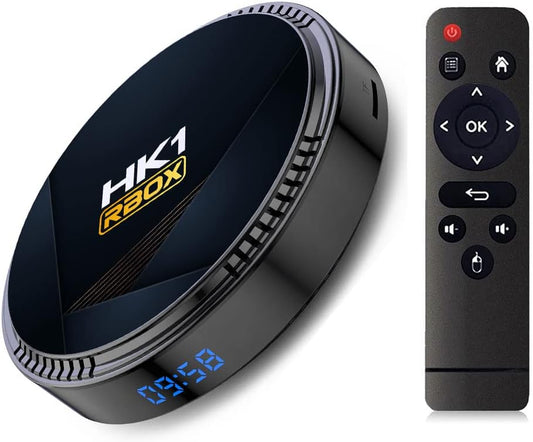 Android 12.0 HK1 Box TV Box 4GB RAM 64GB ROM H618 Quad Core CPU Support Dual WiFi 2.4G+5G/4K/3D BT 5.0 Smart TV Box
