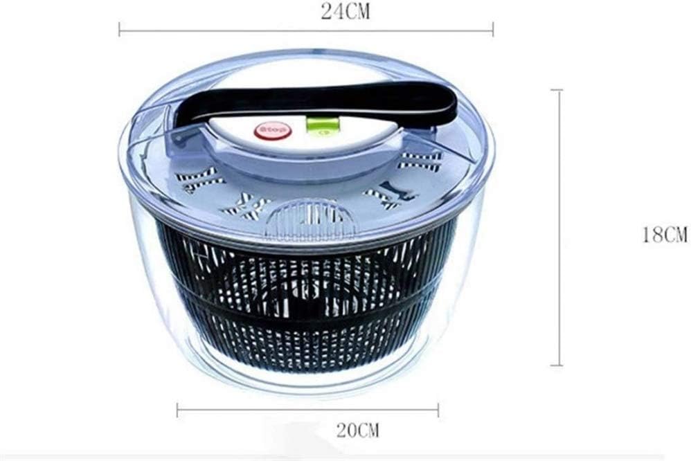 Salad Spinner, Large 5 L, Salad Spinners Best Rated, Lettuce Spinner, Salad Mixer Bowl, Salad Dressing Shaker-Ordinary Style