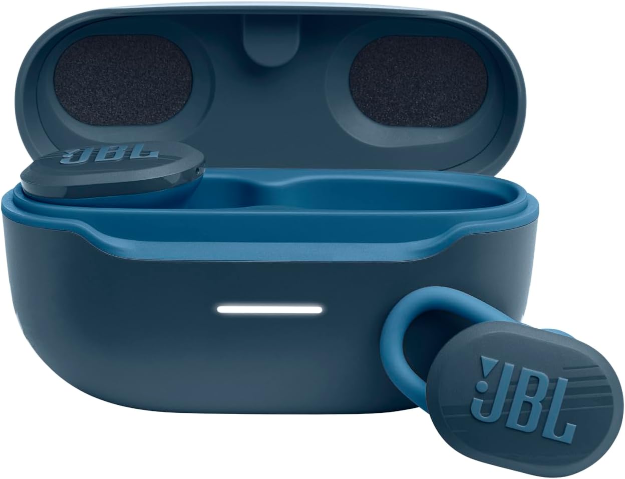 JBL Endurance Race Waterproof True Wireless Active Sport Earbuds, with Microphone, 30H Battery Life, Comfortable, dustproof, Android and Apple iOS Compatible (Black)