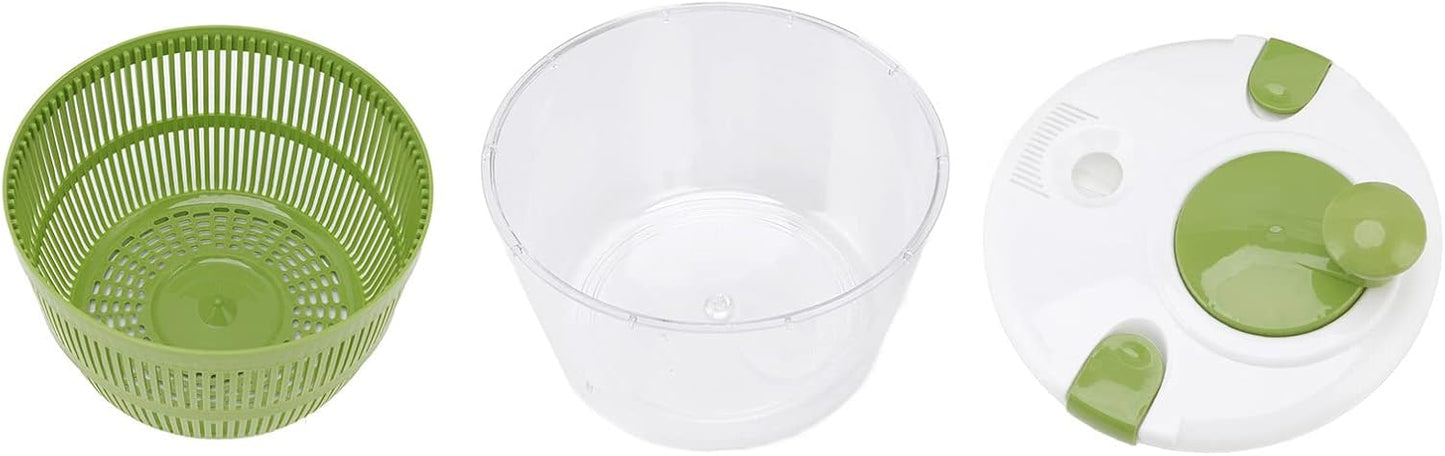 Salad Spinner with Hand Crank, Multifunctional Vegetable Spinner, Salad Dryer, Kitchen Tool