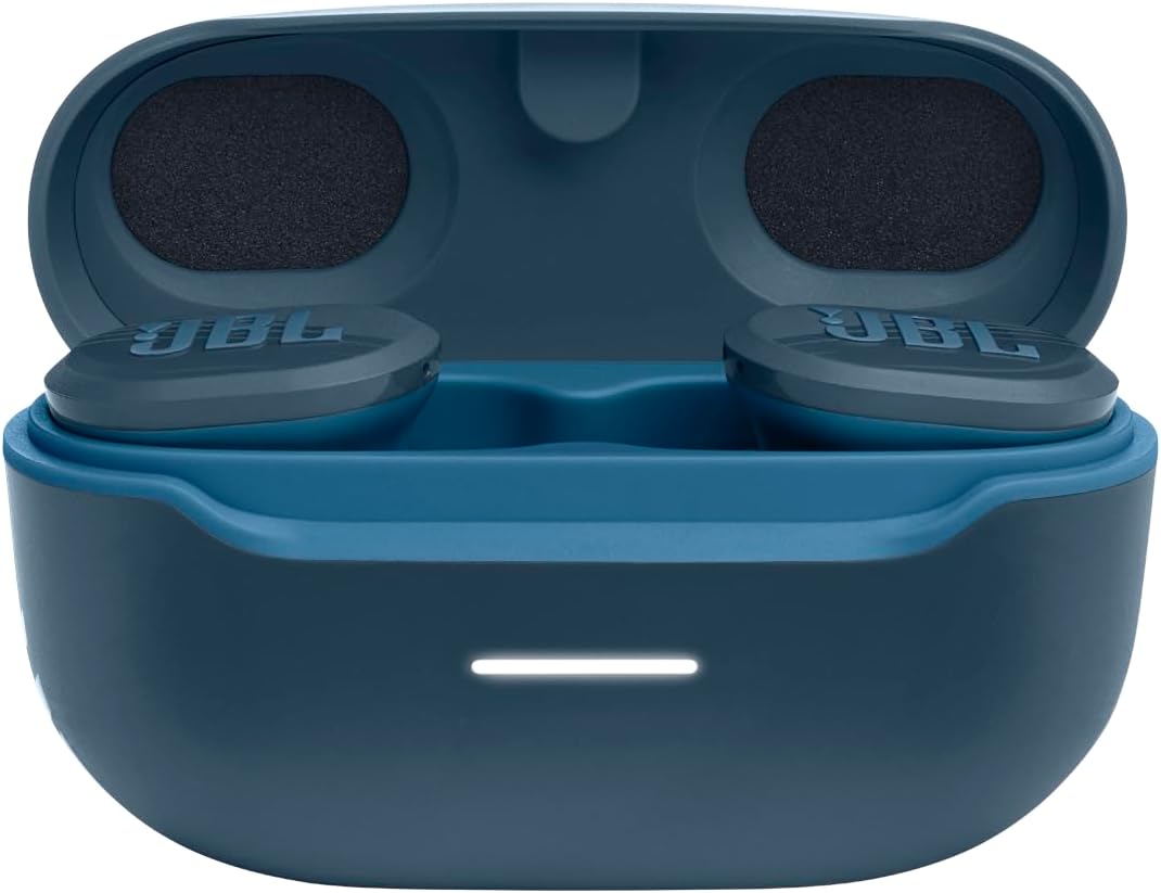 JBL Endurance Race Waterproof True Wireless Active Sport Earbuds, with Microphone, 30H Battery Life, Comfortable, dustproof, Android and Apple iOS Compatible (Black)
