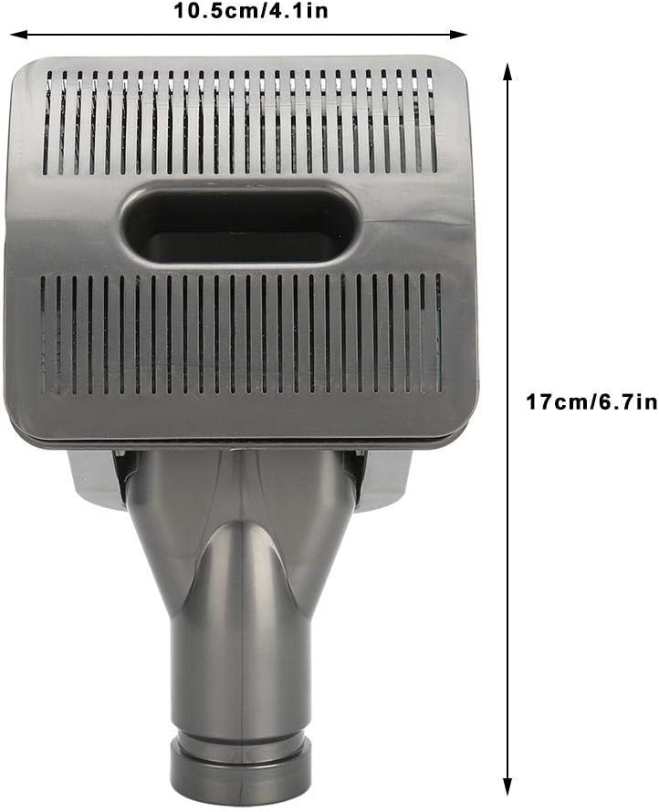 Pet Brush Suction Hair Pets Fit Vacuum Cleaner Head Replacement Vacuum Cleaner, Dog Pet Groom Tool Brush with Converter Adapter