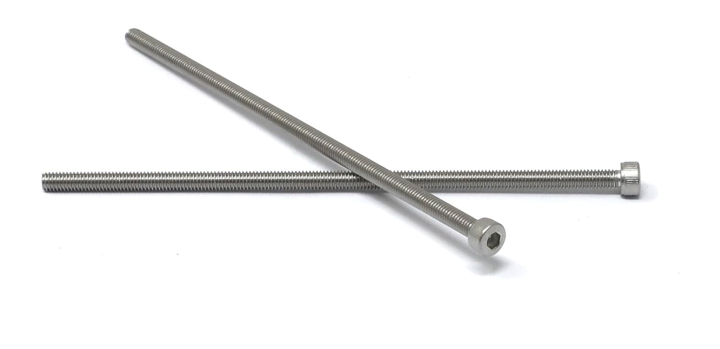 iexcell 25 Pcs M6 x 20mm Thread Pitch 1 mm Stainless Steel 304 Hex Socket Head Cap Screws Bolts Kit