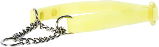 Fleuff Waterproof Martingale Dog Collar (Mellow Yellow, Medium)
