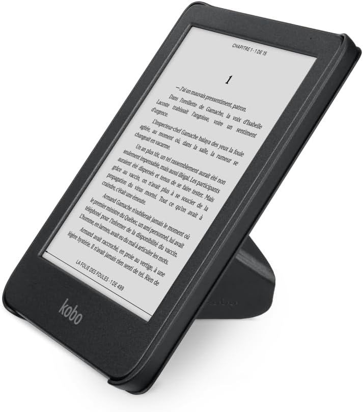 Kobo Clara Colour/BW SleepCover Case | Butter Yellow | Sleep/Wake Technology | Built-in 2-Way Stand | Vegan Leather | Compatible with 6” Kobo Clara Colour/BW eReader