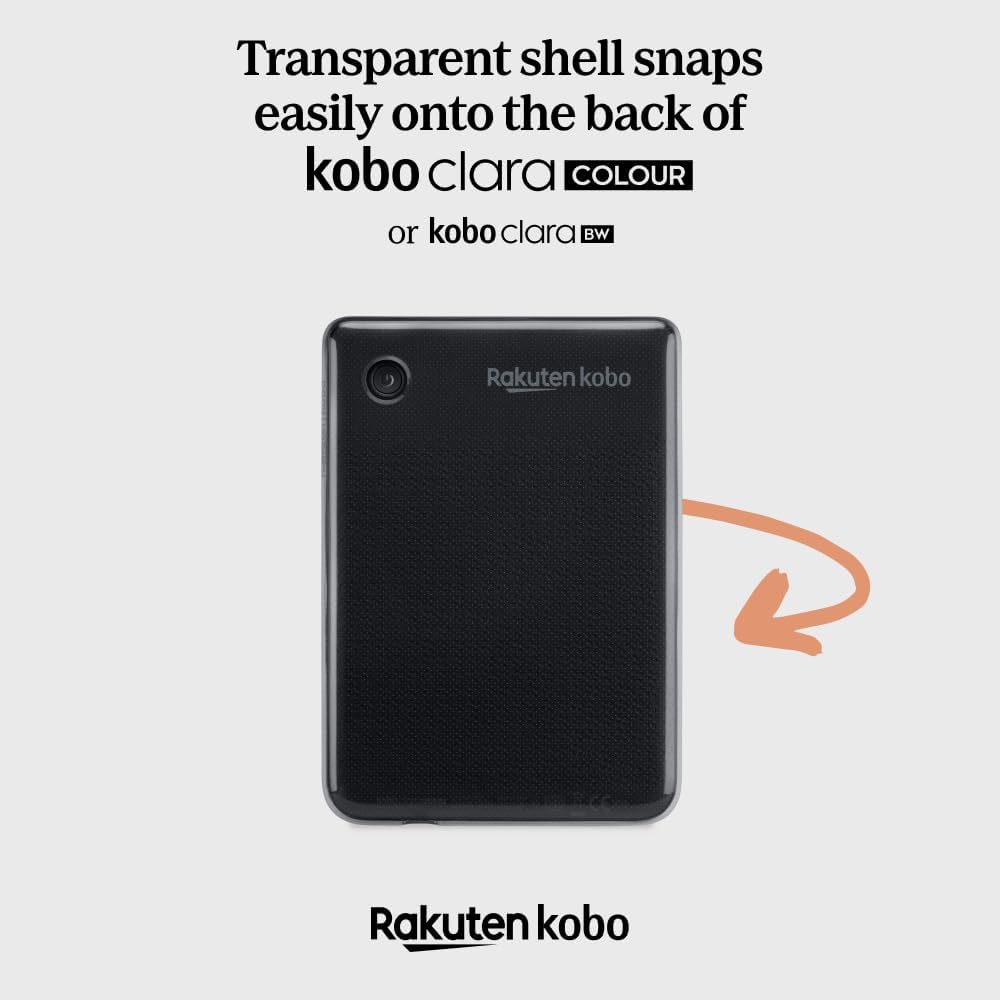 Kobo Clara Colour/BW SleepCover Case | Butter Yellow | Sleep/Wake Technology | Built-in 2-Way Stand | Vegan Leather | Compatible with 6” Kobo Clara Colour/BW eReader
