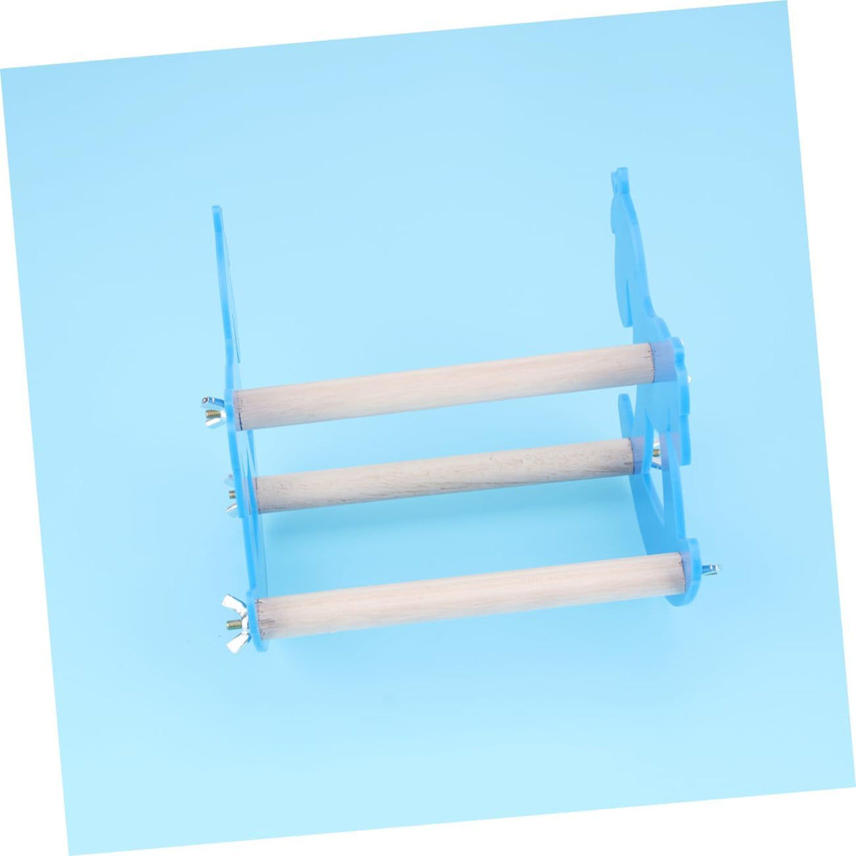 FOMIYES 3pcs Parrot Swing Cradle Chew Toy Wooden Seesaw Acrylic Bird Toys Pet Supplies for Parrot Playtime Random Color