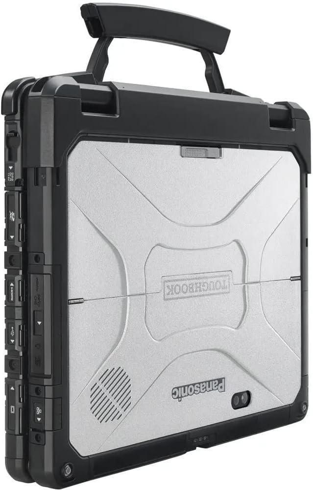 Panasonic Toughbook CF-33 MK1, Rugged 2-in-1, Intel Core i5-7300U up to 3.5GHz, 12-inch QHD Touchscreen + Digitizer, 8GB RAM, 256GB SSD, 4G LTE, Premium Keyboard, Windows 11 Pro (Renewed)