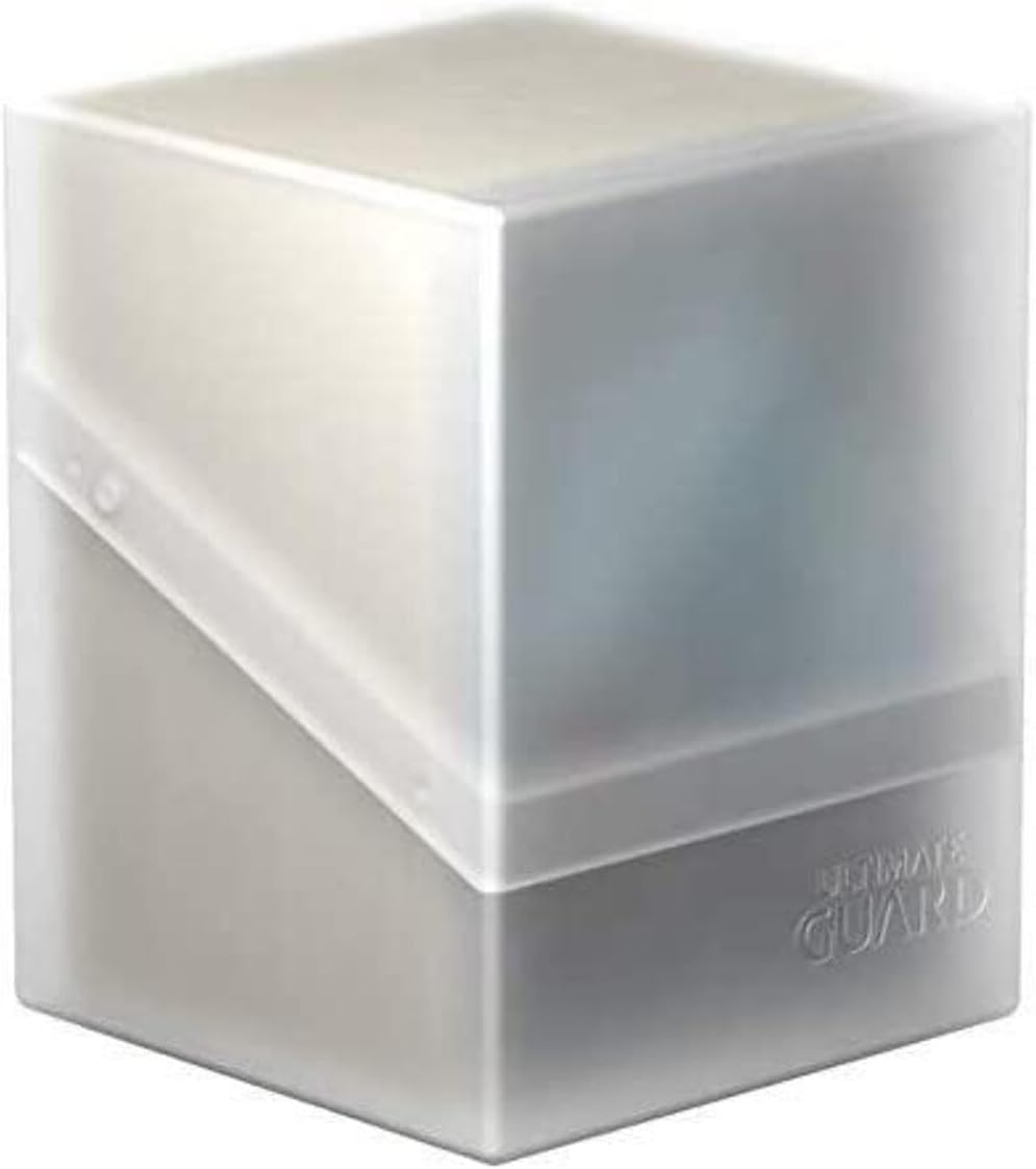 Ultimate Guard Boulder 100+ Classic, Deck Case for 100 Double-Sleeved TCG Cards, Onyx, Secure & Durable Storage for Trading Card Games, Soft-Touch Finish