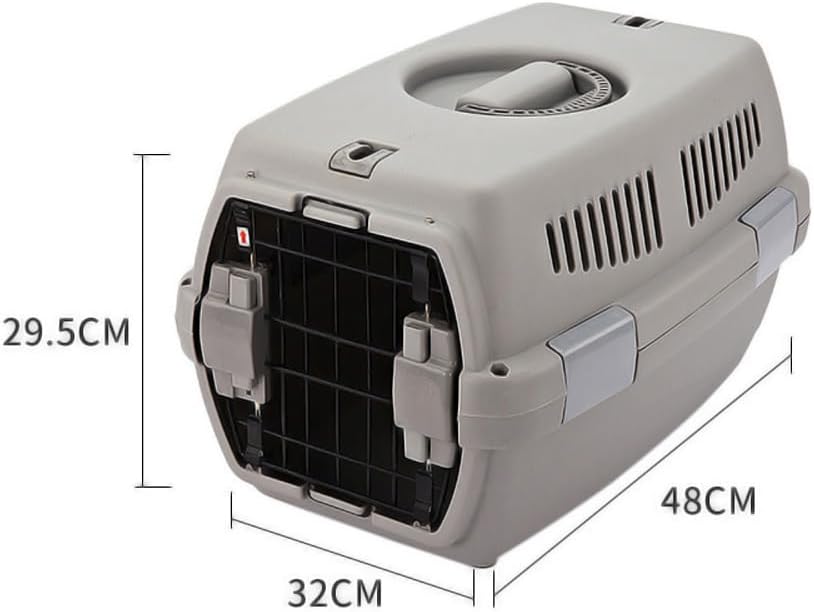 axGear Pet Crate Airline Transport Cage Travel Carrier Dog Cat Traveling Camping