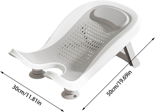 Multifunctional Infant Bath, Lying Down Shower Basin for Home Use, Counter Sink Or Bathtubs Bathtub Shower Bed (Gray) - PuriLite
