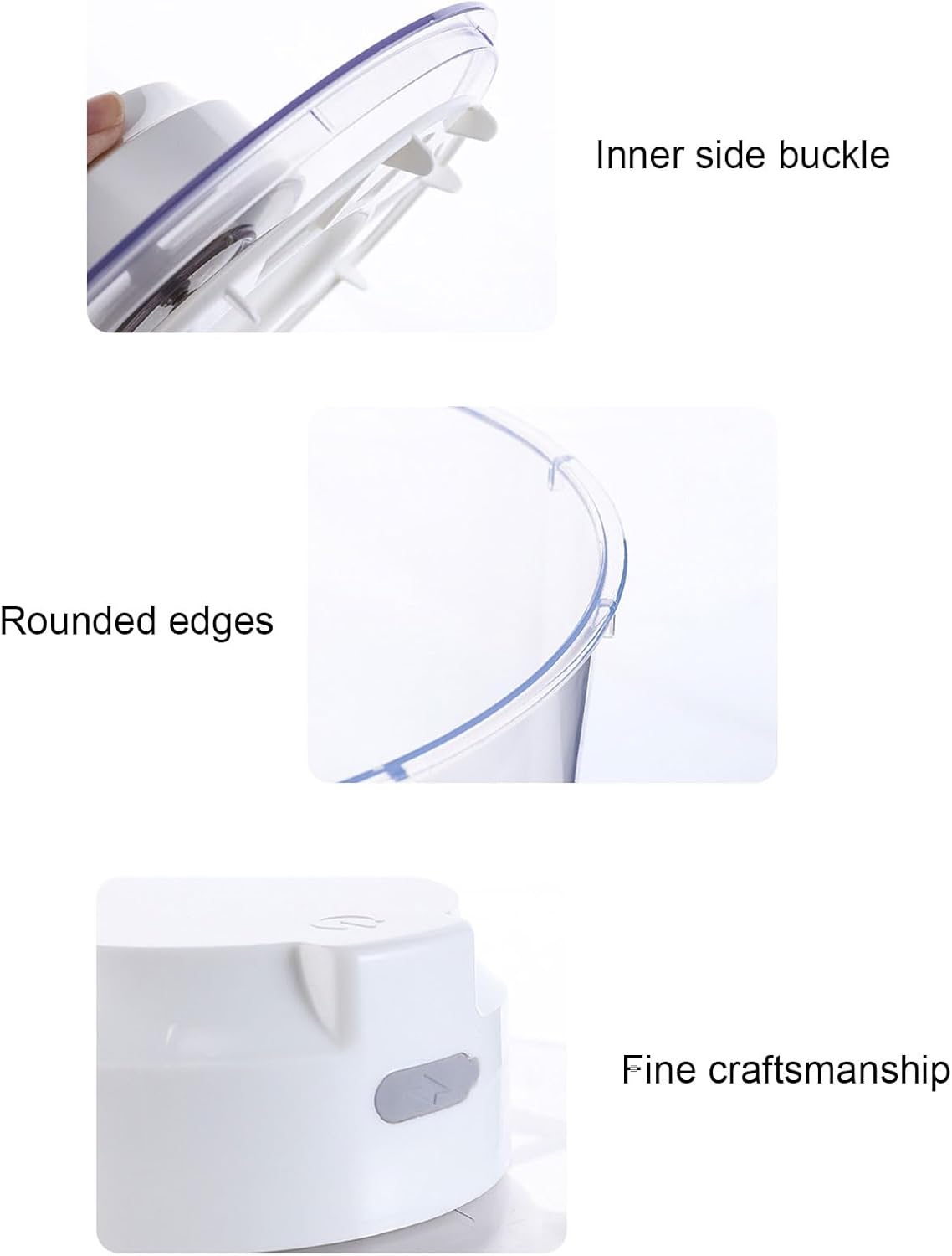 Large Capacity Electric Salad Spinner 5L, Quick Drainage, for Fruits Vegetables, with Fruit Vegetable Strainer Spinner, USB Lettuce Washer Dryer, Easy, Soft Base