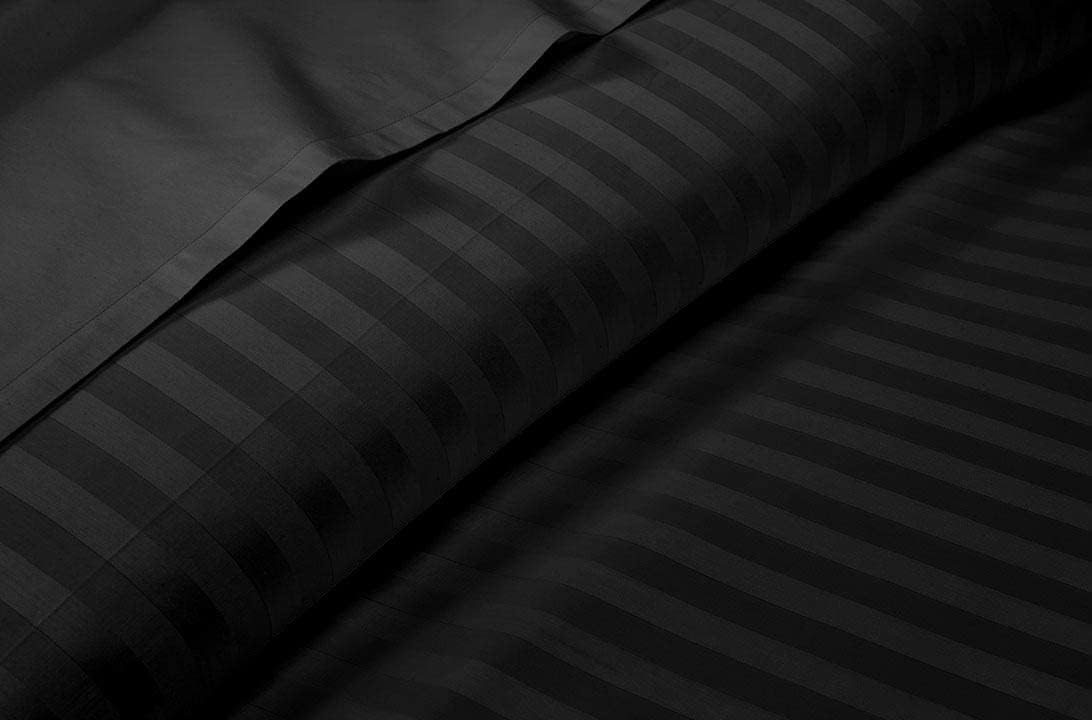 Linen Sheets 100% Egyptian Cotton- Twin-XL Sheet Set 4 Piece- 1000 Thread Count- Fits Upto 18" Deep Pocket- Long Staple Cotton Bedding, Sateen Weave-Light Blue Solid