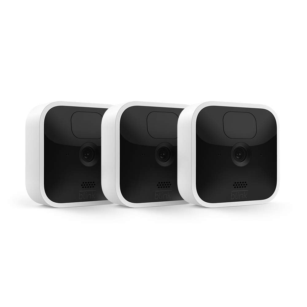 Blink Indoor (3rd Gen) – wireless, HD security camera with two-year battery life, motion detection, and two-way audio – 5 camera system