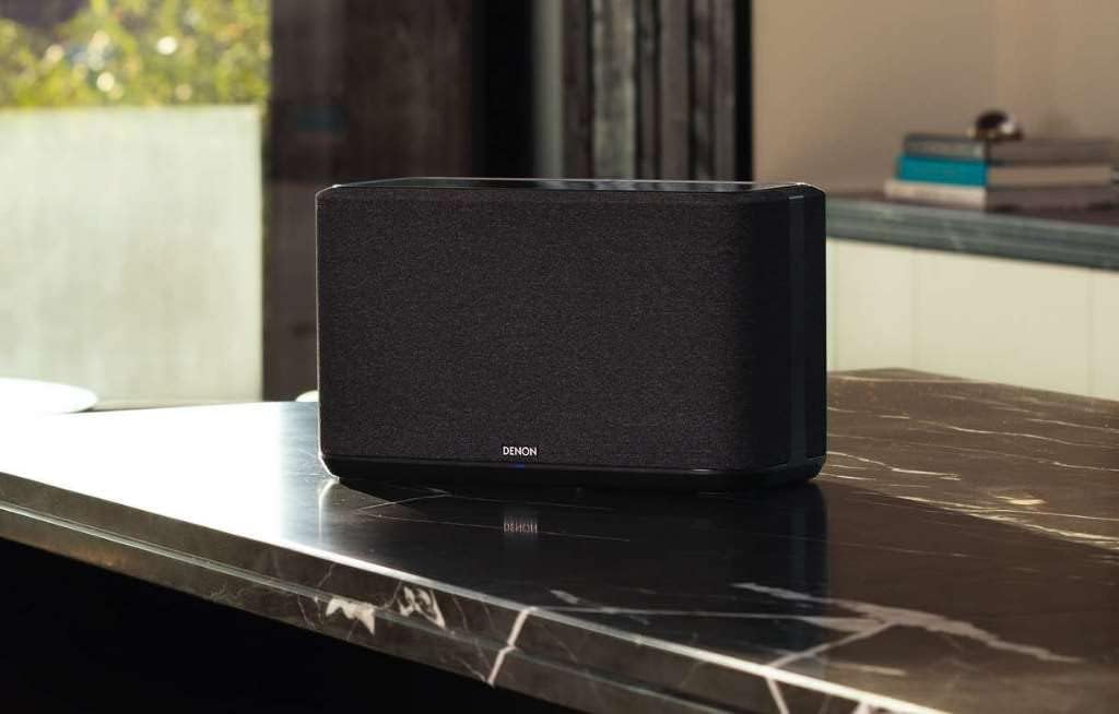 Denon Home 150 NV Wireless Speaker (Black), 1" Tweeter, 3.5" Woofer, Home Speaker with HEOS Built-in, AirPlay 2, and Bluetooth, Multi-Room Streaming, Simple Setup, Compact Design