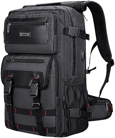 WITZMAN Carry On Travel Backpack for Men Duffle Bags Fit for 17 Inch Laptop Airline Approved Laptop Backpack