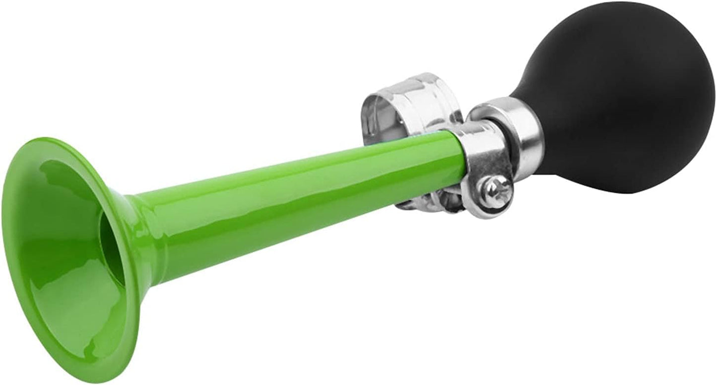 5 Colors 2.2inch Cycling Bicycle Hooter Loud Bike Air Horn Bugle Bulb Squeeze, Portable Cycling Hooter Replacement Parts for Bicycle