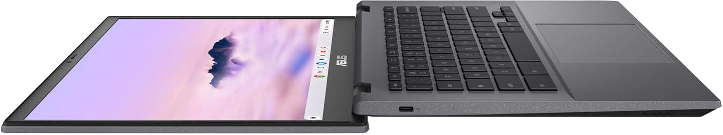 ASUS Chromebook Plus CX34 Laptop, 14" Touchscreen Display (1920x1080), Intel® Core™ i3-1215U Processor, 8GB RAM, 256GB UFS Storage, ChromeOS, Bilingual, CX3402CBA-ASI31T-CB