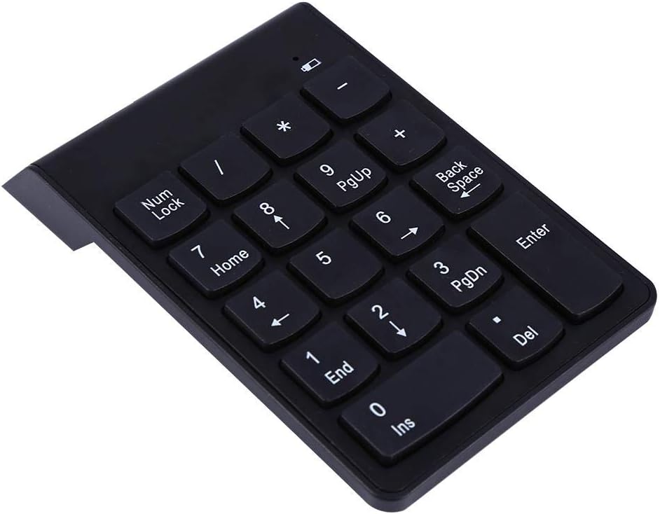 Purilite Select Slim Wired Numeric Keypad | 18-Key Plug & Play USB Number Pad