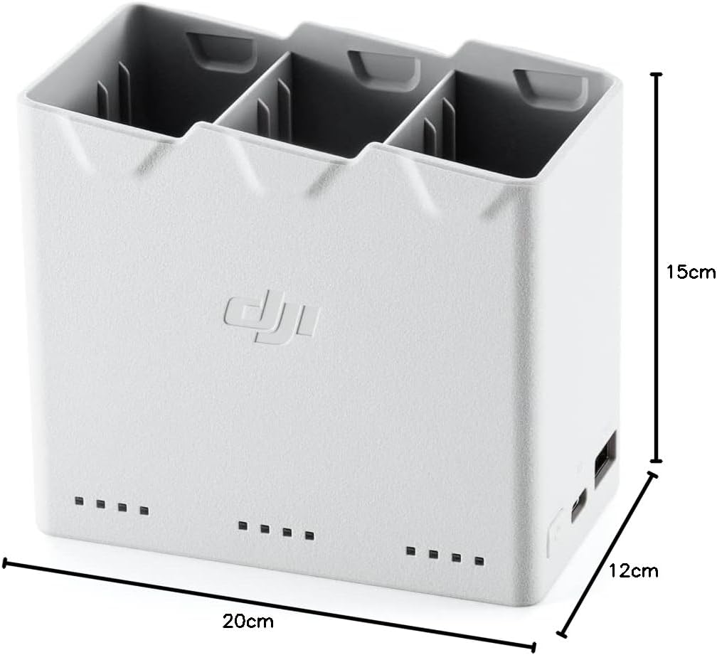 DJI Mini 4 Pro/Mini 3 Series Two-Way Charging Hub, Compatibility: DJI Mini 4 Pro, DJI Mini 3 Pro, DJI Mini 3, White