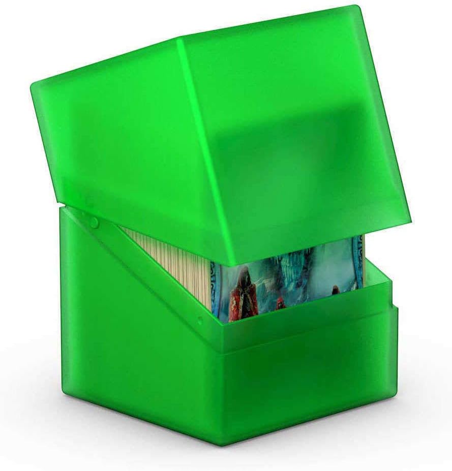 Ultimate Guard Boulder 100+ Classic, Deck Case for 100 Double-Sleeved TCG Cards, Onyx, Secure & Durable Storage for Trading Card Games, Soft-Touch Finish