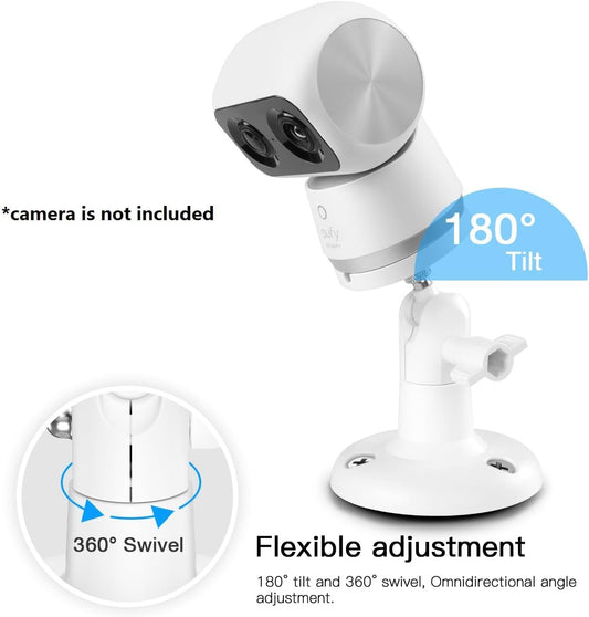 Adjustable Wall Mount for Eufy Indoor Cam S350 (1 Pack)