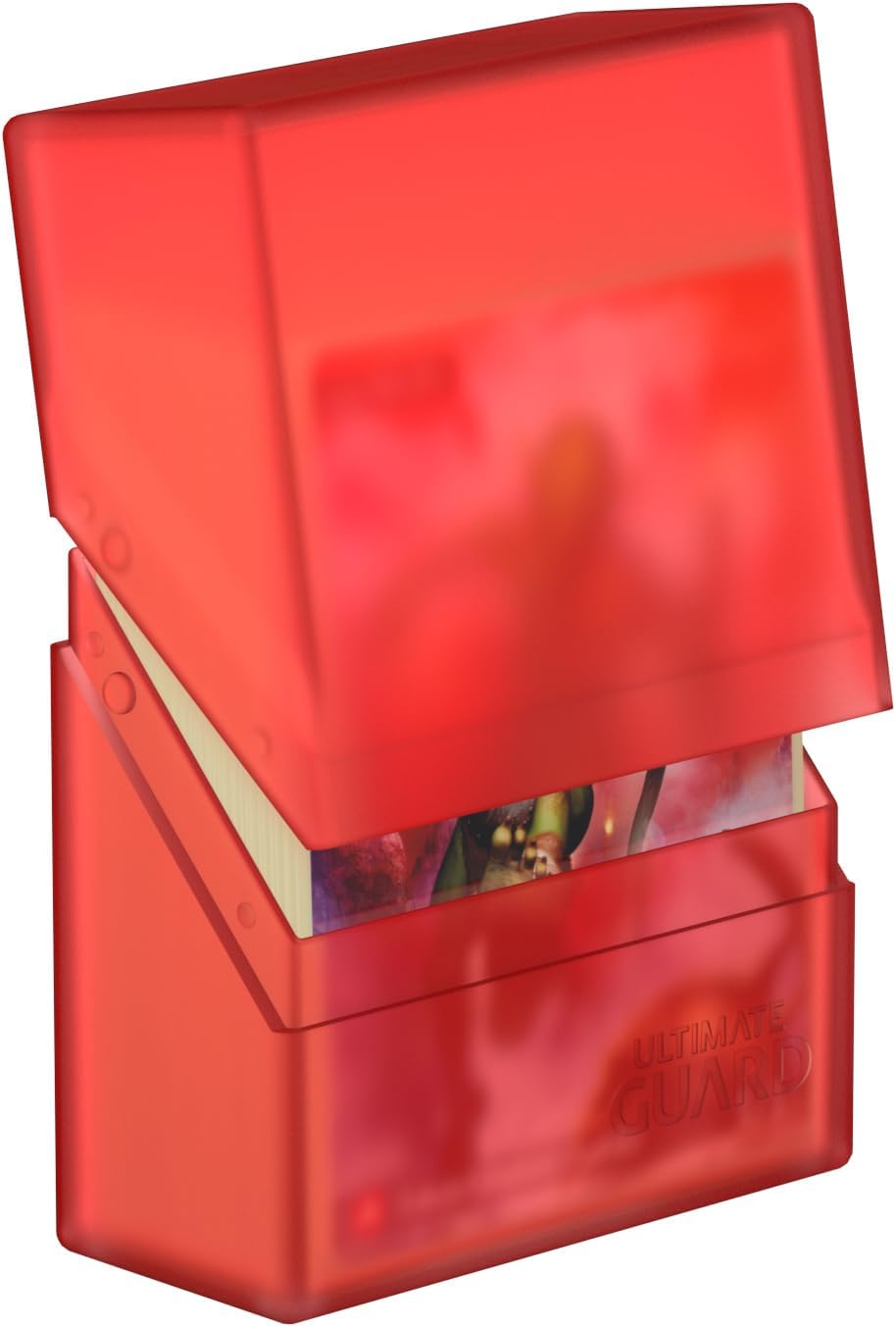 Ultimate Guard Boulder 100+ Classic, Deck Case for 100 Double-Sleeved TCG Cards, Onyx, Secure & Durable Storage for Trading Card Games, Soft-Touch Finish